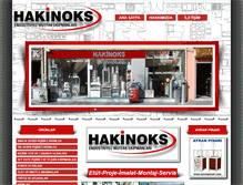 Tablet Screenshot of hakinoks.com